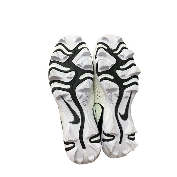 Nike Vapor Edge Shark Pro mens white black Football Cleats size 9 SKU 9264 - Picture 5 of 13